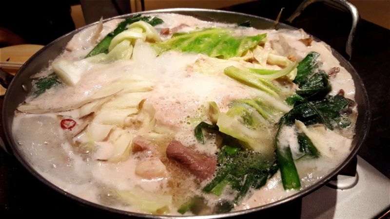 In Japan, we love hormone.  But just what is it? (Motsu Nabe) photo