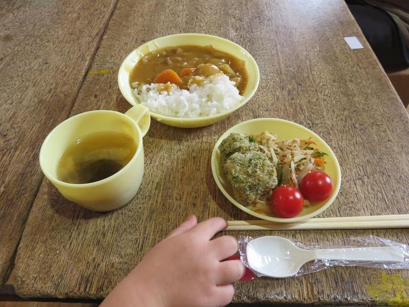 Kyuushoku restaurant, school lunch dining photo