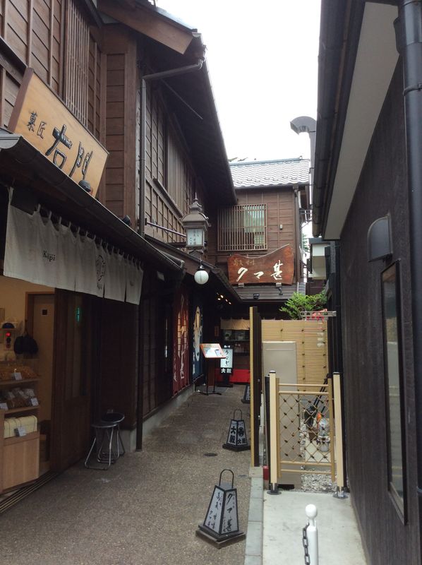 The alleyways of Kawagoe photo