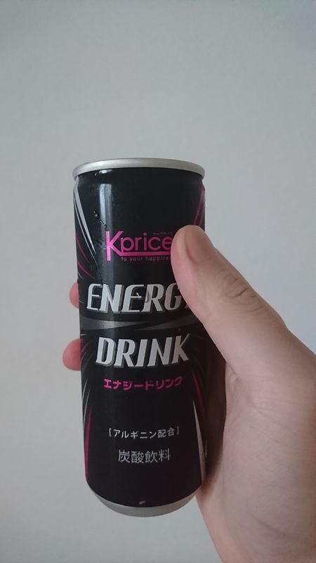 100 yen Energy Drink Review photo