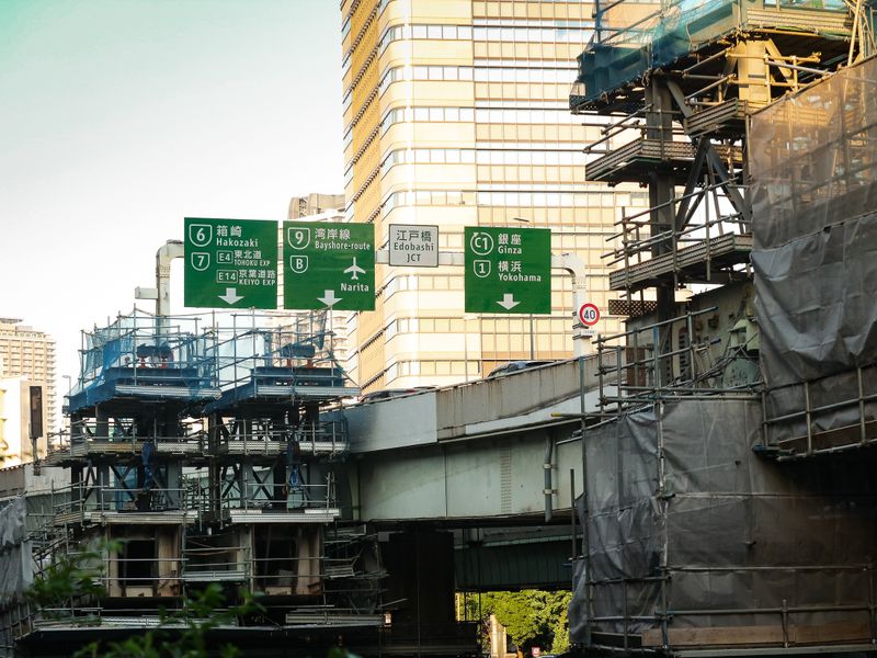 GALLERY: Clearing the skies over Nihombashi bridge  photo
