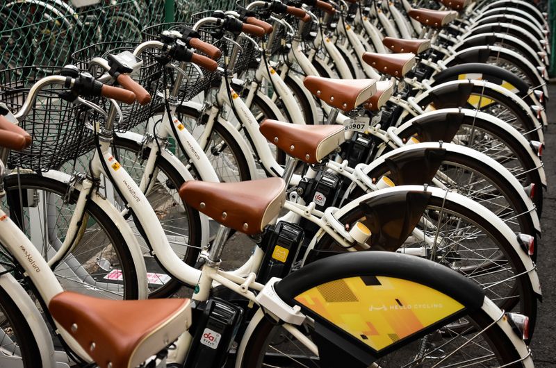 Exploring Chofu by bicycle photo
