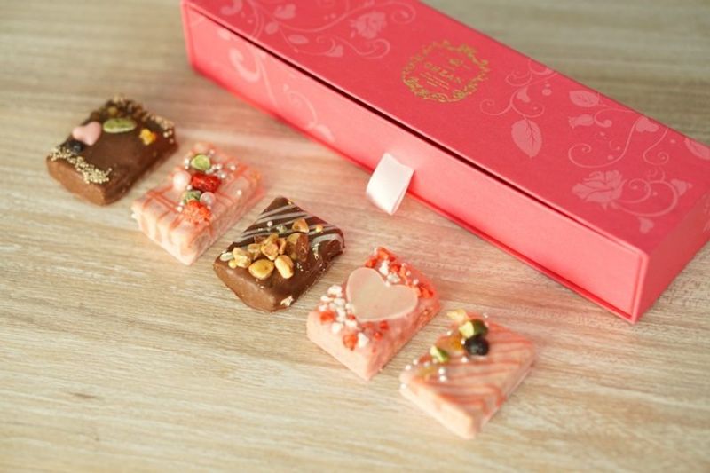 Japan's Valentine's Day chocolates, treats come dressed for the occasion photo