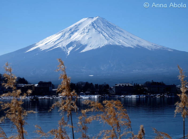 Climbing Mount Fuji in the Summer photo