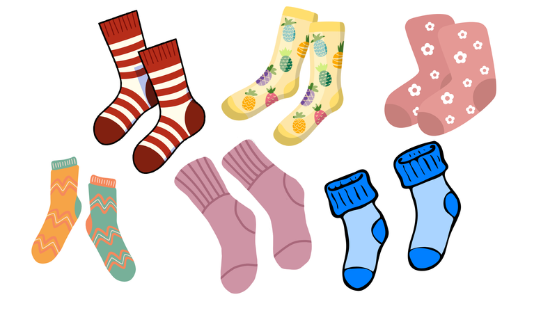 Sleeping with socks on photo