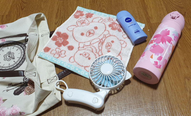 My 4 Things to take out with me during Summer in Japan photo