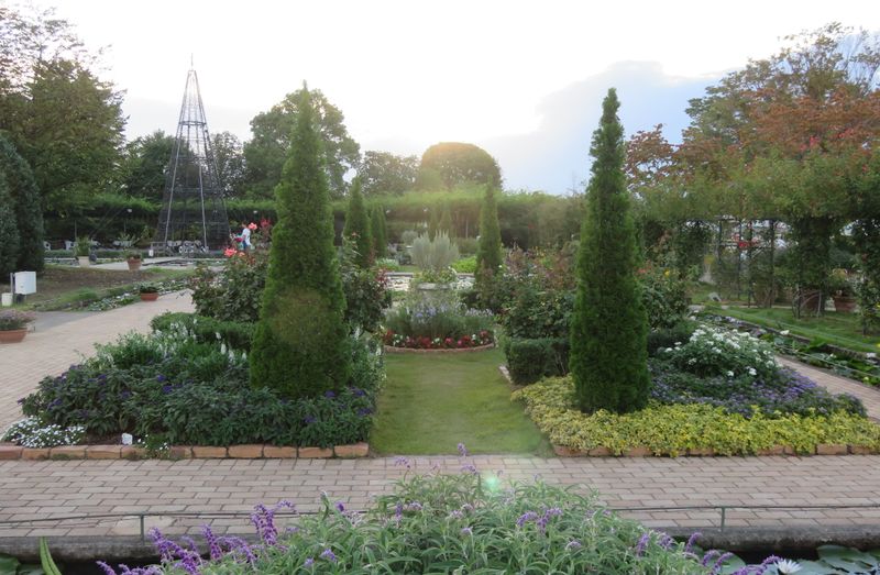 Ashikaga Flower Park in late summer photo