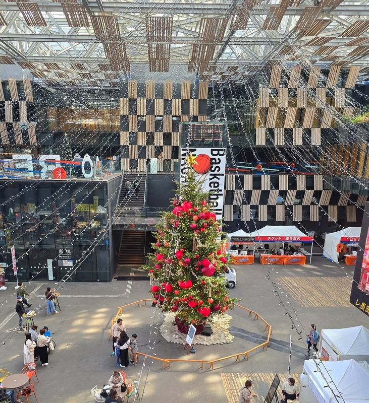 Places to get your festive feels in Niigata: Aore Nagaoka photo