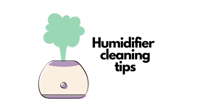 Humidifier cleaning tips before storage photo