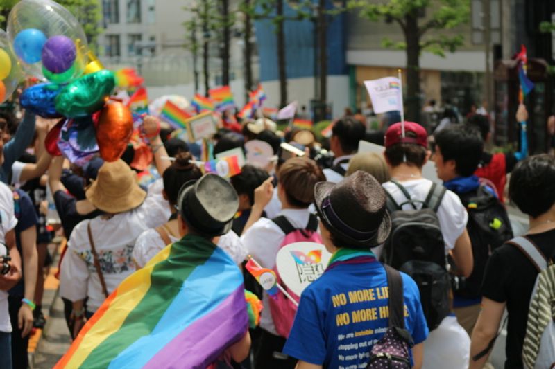 Tokyo Rainbow Pride 2017 comes to a climax on the streets of Shibuya photo