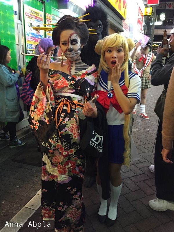 The Halloweenies in Shibuya photo