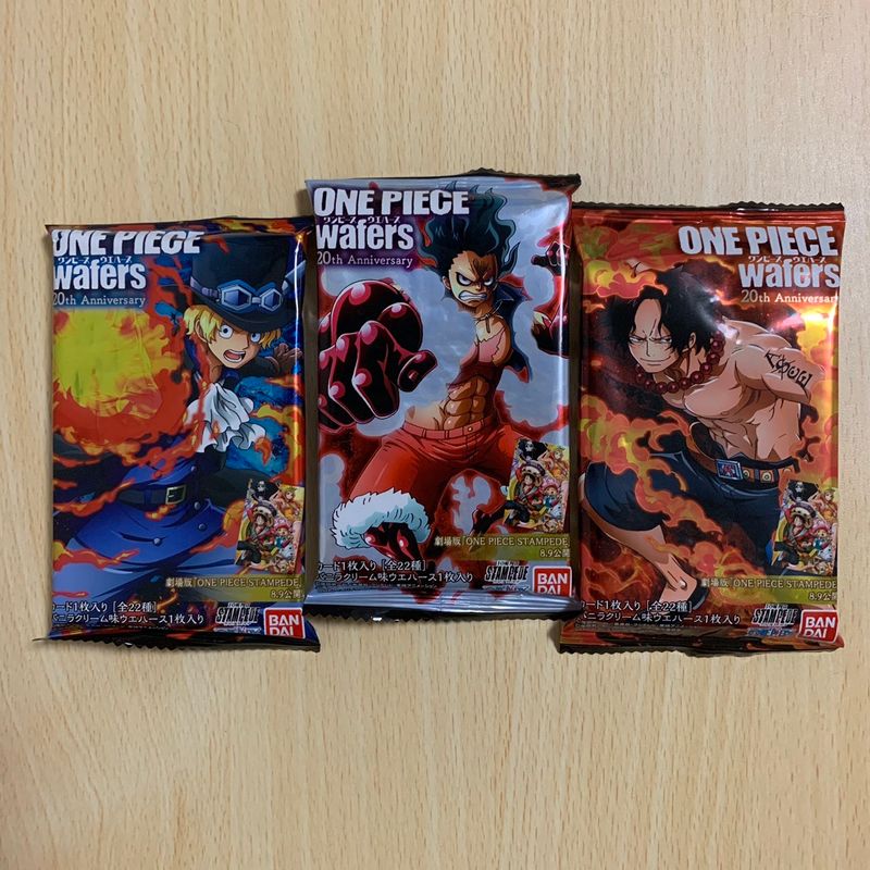 Bandai Wafers - One Piece 20th Anniversary photo