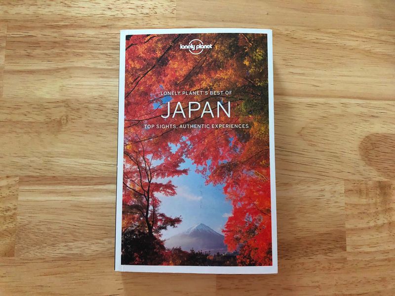 Buku panduan Lonely Planet Jepang memberikan tetapi &quot;best of&quot; gagal photo