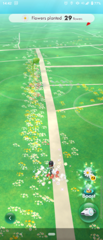 Walking with Pikmin Bloom photo
