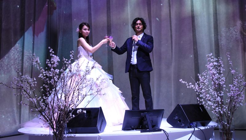 Singer May J. opens Japan’s earliest “hanami” event of the year - “flowers by Naked 輪舞曲"  photo