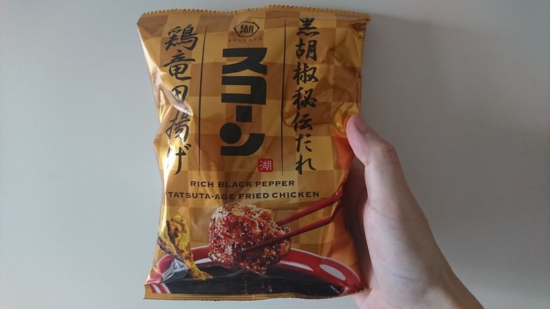 ขนมข้าวโพดรสไก่ทอดญี่ปุ่น photo