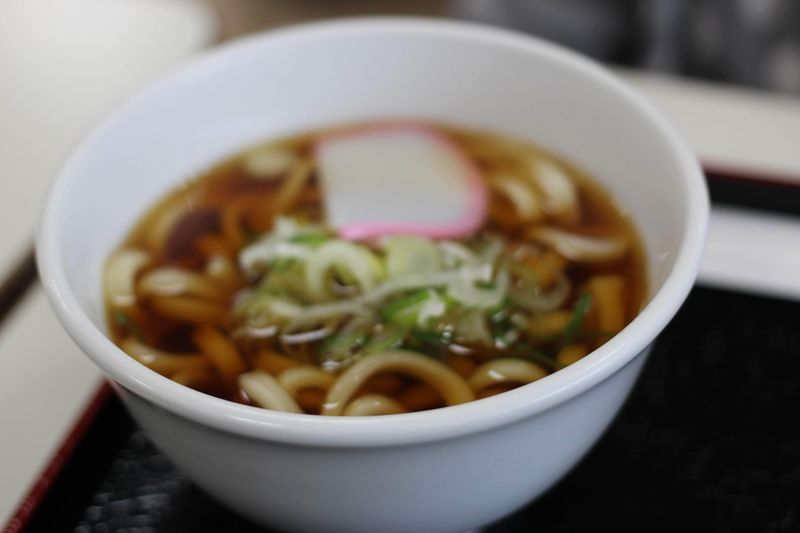 Lunch sorted: its got to be Udon with Octopus! photo
