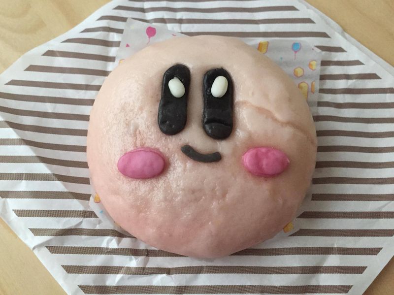 25th anniversary of Kirby - try a Kirby nikuman! photo