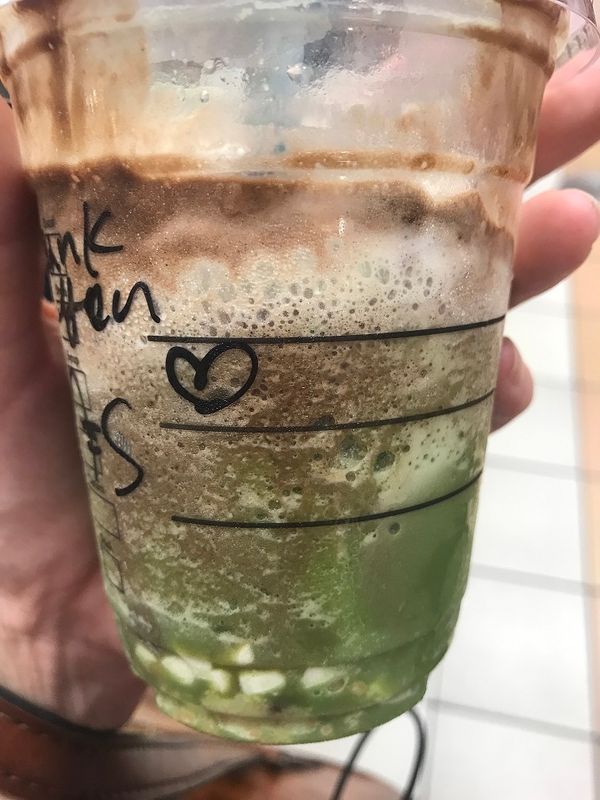 Starbucks Matcha S'mores Frappuccino... Not as Gross as it Sounds photo