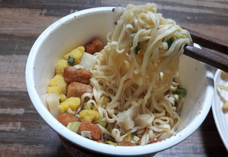 Japan Food Adventure: Cup Noodle Potato × Nuggets photo