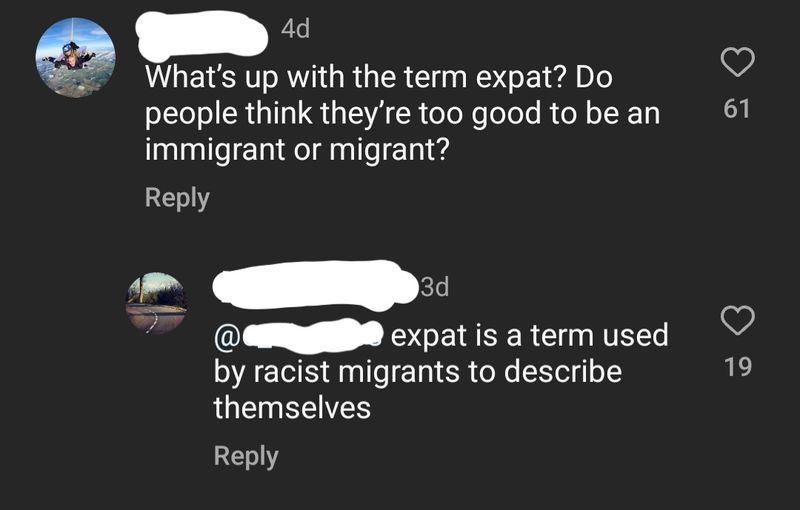 Is expat a dirty word? photo