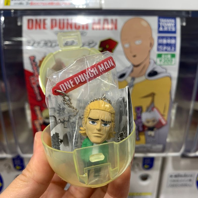 Gacha - figura chaveiro 3 do homem do perfurador photo
