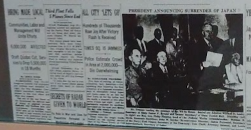 Commemorating the newspaper column photo