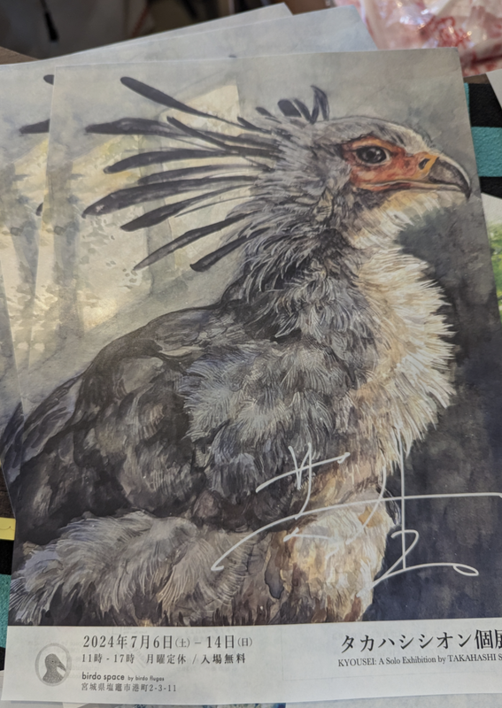 Takahashi Shion's Detailed Works: In Shiogama This Weekend photo
