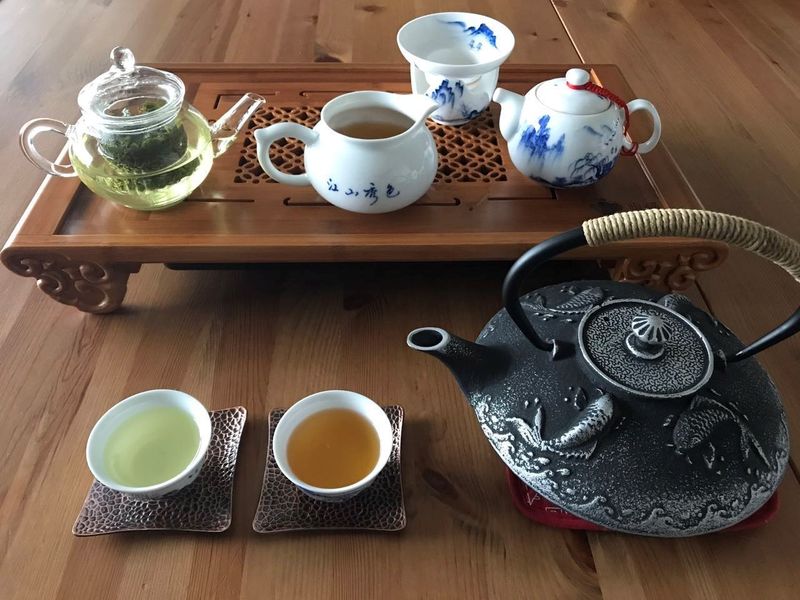 日本茶と中国茶のコラボ photo