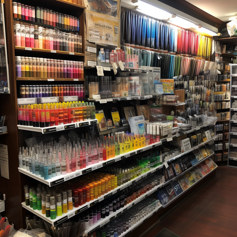 How to find art supplies in Japan photo