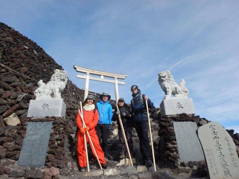 Climbing Mt. Fuji, Expectation vs. Reality  photo
