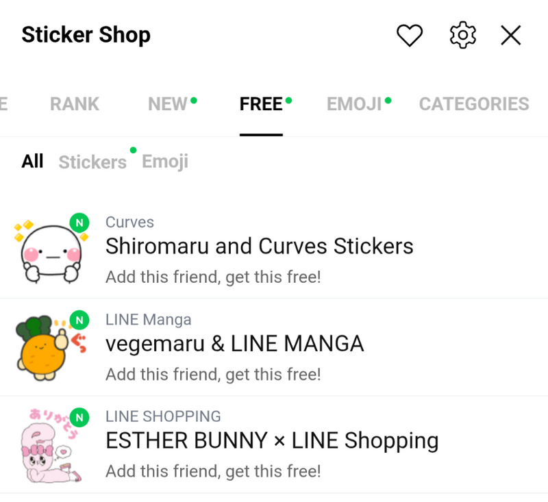 Free LINE stickers  photo