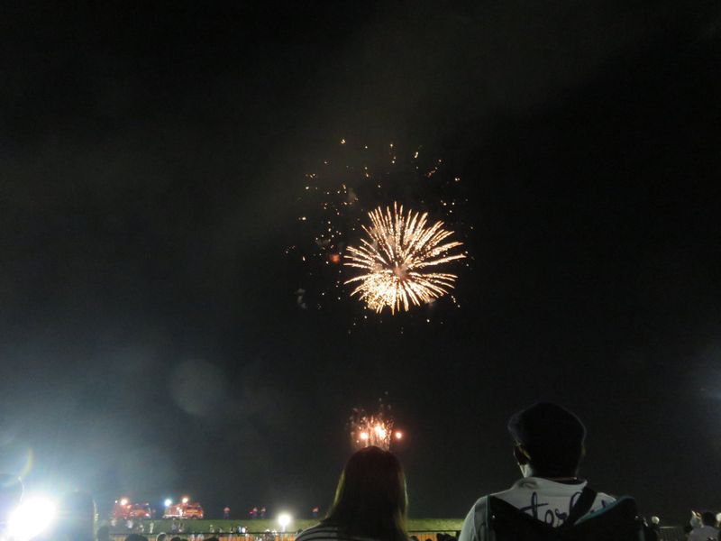 Big fireworks displays photo