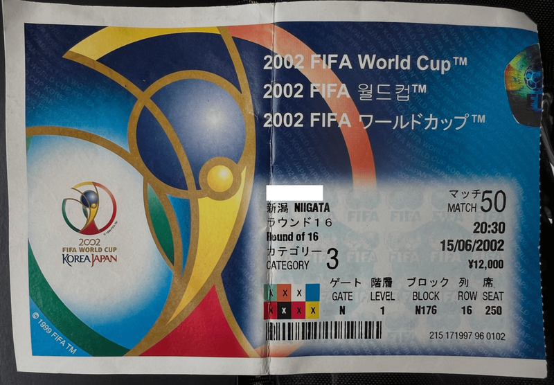 My neighbor's World Cup nostalgia photo