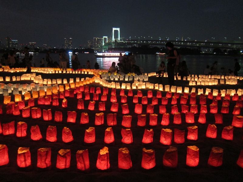 Beautiful lantern festivals in Tokyo photo