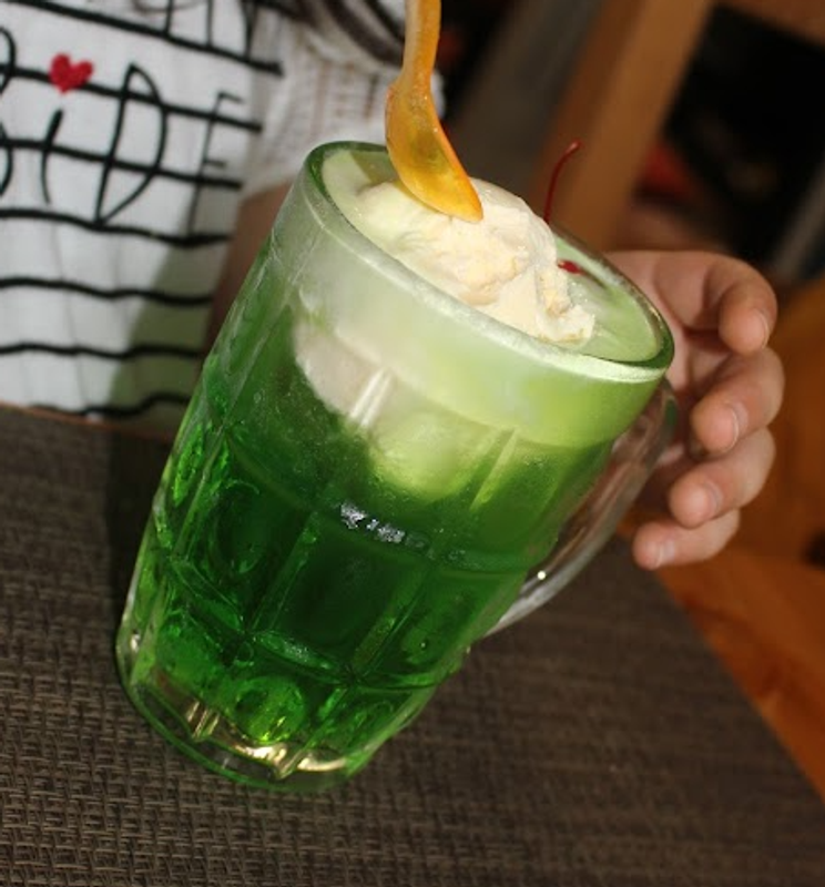 Melon Soda: a Japanese thing? photo