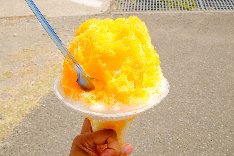 Летняя еда: манго какигори в Кагосиме photo
