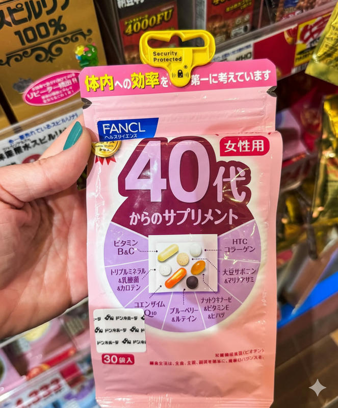 Cool concepts in Japan: age vitamins photo