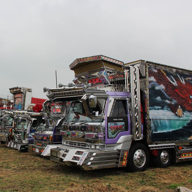 Japan's cool "dekotora"  photo