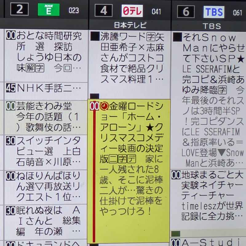 Home Alone on Nihon Terebi tonight! photo