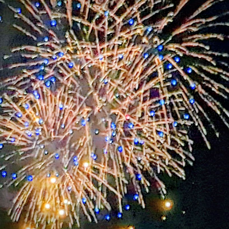 Watch from home fireworks in Sakura City photo