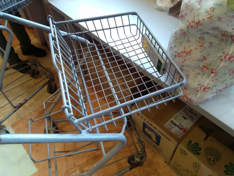The little secret of supermarket carts photo