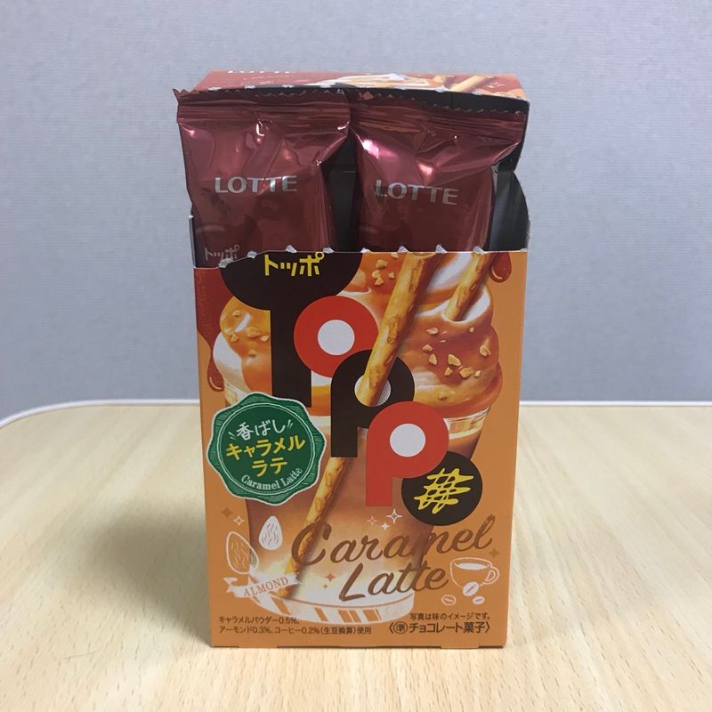 Lotte Toppo - Caramel Latte photo