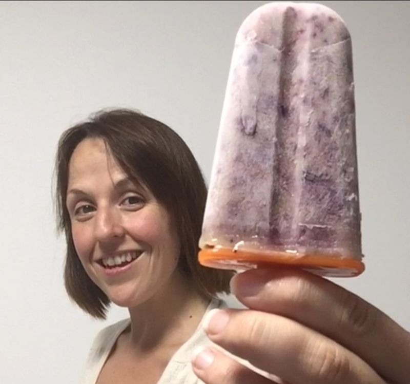 Summer in Japan: Summer Fruits Smoothie Ice Pops photo