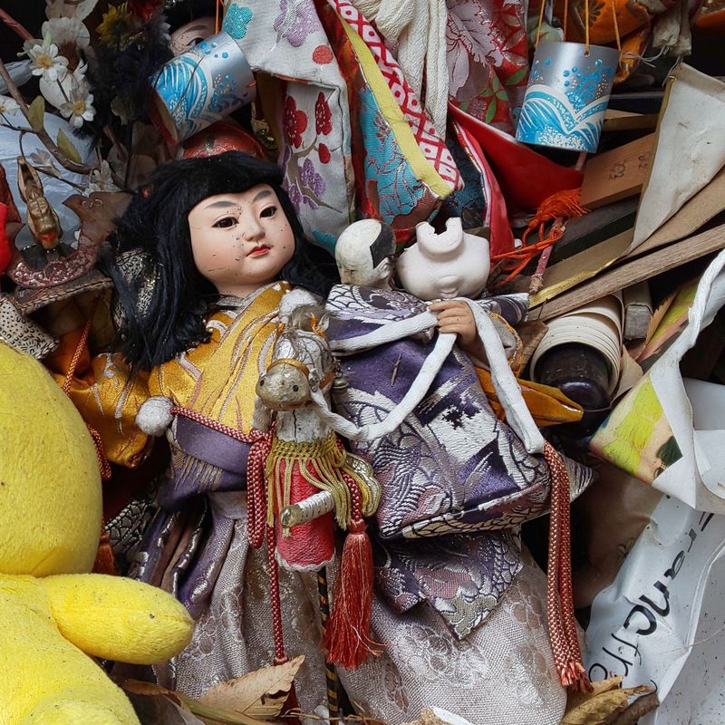Mass exorcism of dolls on October 15th annually photo