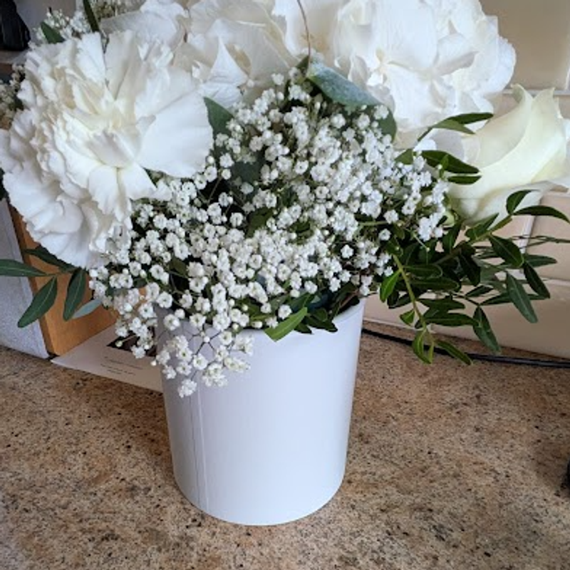 White Baby's Breath, a birthday flower of April 15th  photo