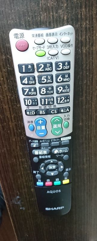 How to use a television remote in Japan photo