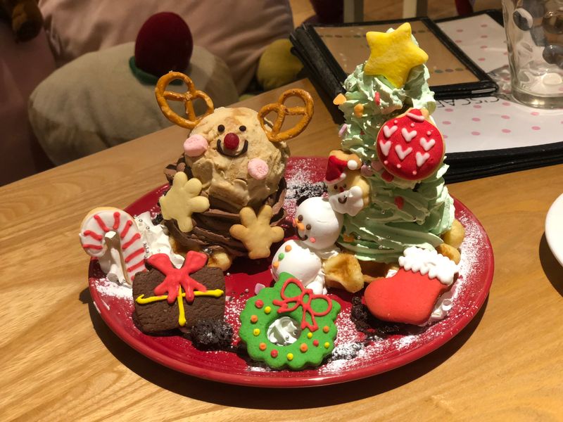 Enjoying Japanese and German Christmas food in Japan photo