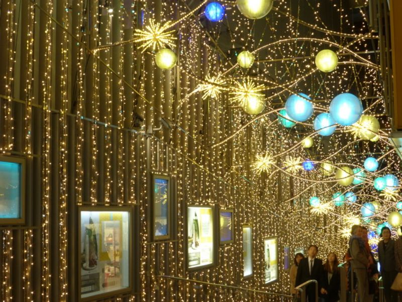Illuminations d&#39;hiver du Japon: Lumière em up! photo