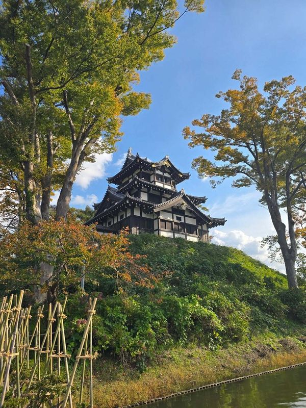 Takada Castle Park shines in autumn, too photo